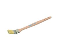 Brosse 3* coudée sur plat n°35 pour peinture phases aqueuses manche bois FSC - ROULOR - 486435