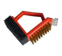 Barbecook Brosse 3 en 1 Plastique Rouge, 11,5 x 7,2 x 9,5 cm