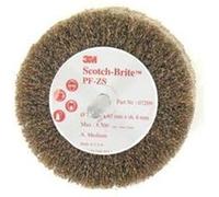 Brosse 3M scotch-brite PF-ZS medium diamètre 75 mm x 1 G