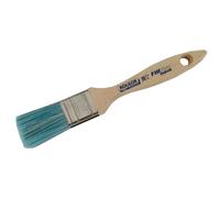 Brosse 5* plate épaisse n°50 pour peinture phases aqueuses manche bois - ROULOR - 418750