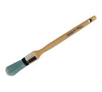 Brosse 5* pouce n°4 pour peinture phases aqueuses manche bois - ROULOR - 418625