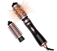 Brosse à air chaud 2-en-1 et sèche-cheveux rotatif Peigne Styler électrique multifonction