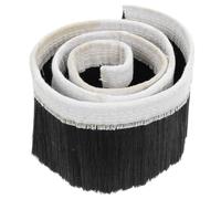 Brosse à Bande D’aspiration 100mm X 1m pour Machine de Gravure | Poils en Nylon, Système à Dégagement Rapide, pour Atelier Cnc et Extraction Industrielle, Noir
