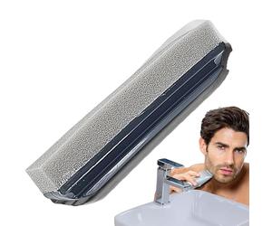Brosse à barbe - Brosse de nettoyage originale pour barbe, support de brosse de nettoyage de barbe | Poche de voyage en bois pour homme, brosse à moustache, support de brosse à barbe pour homme, évier