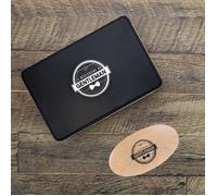 Cosmetic Club Brosse à barbe en bois Gentleman 9 cm Beige