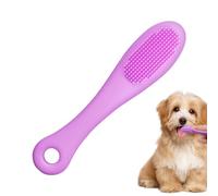 Brosse à barbe pour chat Brosse multifonction pour animaux de compagnie Brosse de nettoyage en silicone Masseur de barbe pour chats Outil de toilettage pour animaux de compagnie Petite brosse pour