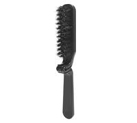 Brosse à barbe pour homme - Peigne de coiffure pliable de poche - Outil de rasage pour salon de coiffure - Poche pliable