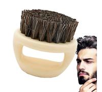 Brosse à barbe pour hommes en poils de sanglier - Brosse de soin portable, démêlante et antistatique | Accessoire de toilettage idéal, coffret cadeau élégant pour père, mari, grand-père, entretien quo