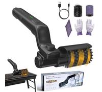 Brosse à Barbecue Électrique sans Fil, 3 Vitesses Réglables, Tête Rotative 180°, Batterie Longue Durée, Brosse en Acier Inoxydable pour Nettoyage Grill Barbecue