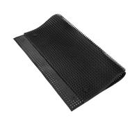 Brosse à Bétail en Silicone Noir, Robuste, pour Ferme et Étable | Soulagement des Démangeaisons, Installation Simple, Améliore le Bien-être Animal, Adaptée aux Bovins