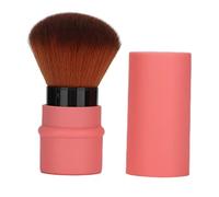 Brosse à Blush coudée, douce et moelleuse, Portable, pour Salon de maquillage professionnel, usage domestique, matériau ABS respectueux de la peau avec couvercle
