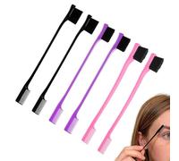 Brosse à bords de cheveux,6 outils coiffants double face | Peignes De Coiffure,pour filles dames mamans épouses coiffeurs barbiers acteurs mannequins maison salon studio voyage
