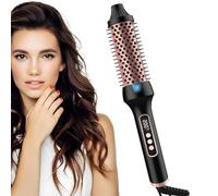 Brosse À Boucler Chauffante - Brosse Thermique Boucleur Lisseur | Températures Réglables Chauffage Rapide Styler Peigne, Brond Thermique Pour Domicile et Voyage