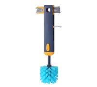 Brosse à Bouteille 4 en 1, Manche Long Extensible, Brosse Multi Fonction, Nettoyage Couvercle et Gobelet - Nettoyage Efficace, Manche Ajustable, Usage Domestique Polyvalent