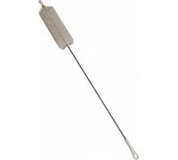 Brosse à bouteilles en nylon, 60 cm de long, brosse pour le nettoyage du verre avec tige métallique et manche en plastique, Ø 20 mm Brosse à bouteilles en nylon, 60 cm de long, brosse pour le nettoyag
