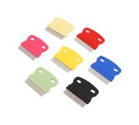 Brosse à Broches en Acier Inoxydable pour Chat pour Chien, Pratique, Portable et réutilisable. Peut Se Débarrasser de la saleté Efficacement, Nettoyer Facilement le Corps de Vos