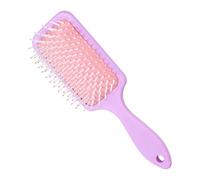 Brosse à brushing avec poils flexibles - Brosse de coiffage, peigne de massage du cuir chevelu pour homme et femme avec cheveux longs et courts épais, bouclés et courts sur mouillé et sec