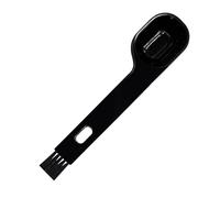 Brosse à café 2 en 1 Brosse de nettoyage de café avec cuillère, brosse de nettoyage de poussière de café | Brosse de grille-pain portable réutilisable avec cuillère