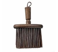 Brosse à café en bois pour café expresso, pour balayeuse de comptoir barista avec poignée ergonomique, balai de comptoir de cuisine durable pour café professionnel et usage domestique (noyer)