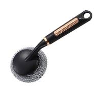 Brosse à casseroles en fil d'acier inoxydable, brosse à vaisselle en acier inoxydable | Gommage à vaisselle en poils d'acier inoxydable - Balai extérieur épurateur de sol mental pour comptoirs, vaisse