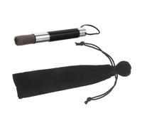Brosse à Cendres de Cigare Portable avec Manche Métal et Nylon