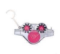 Brosse à chaîne de vélo mains libres avec image de grenouille unique, outil facile à nettoyer pour tous les vélos, accessoire rose transparent