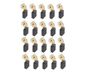 Brosse à Charbon en Cuivre, Accessoire pour Moteur, 20 Pièces 6x13x17mm - Résistance à l’Usure, Remplacement Facile pour Outils Électriques Polyvalents