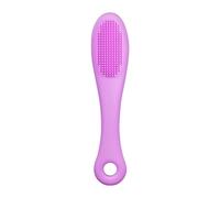 Brosse à chat | Brosse douce pour chat | Brosse de toilettage en silicone souple | Brosse à doigt antidérapante pour un nettoyage et un bien-être faciles des animaux de compagnie - Accessoire