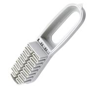 Brosse À Chaussures en Cuir - 2-en-1 Poils Doux Polyvalent - Brosse Nettoyante Chaussures Et Gomme Baskets | pour Enlèvement des Taches Entretien Soin Sneaker Portefeuille Veste Canapé Meubles