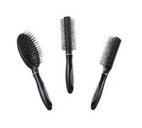 Brosse à Cheveux,3 PCS Brosse à Cheveux Démêlante Professionnelle Brosse Cheveux avec des Picots en Nylon Coiffure Brosse à Cheveux pour Femme Fille Cheveux Humides et Secs Cheveux Raides