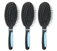 Brosse à Cheveux à Dents Souples, Facile à Tenir, Forme Ovale, Matériau Durable, Adaptée àles Types de Cheveux