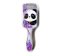 Brosse à cheveux à paillettes - Peigne lisseur antistatique - Massage du cuir chevelu - Outil de coiffure pour enfants - Brosse à cheveux démêlante originale pour cheveux bouclés pour cheveux naturels