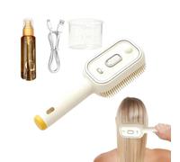 Brosse à cheveux à pulvérisation liquide - Rechargeable Antistatique - Brosse de pulvérisation électrique | pour salle de bain, chambre à coucher, salon, voyage, hôtel pour femmes