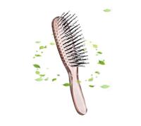 Brosse À Cheveux - Aiguille En Nylon, Peigne De Massage Du Cuir Chevelu Sec Et Humide, Outils Démêlants Antistatiques, Styler À Poignée PC Compacte | Outil De Toilettage Droit Bouclé Ondulé Po