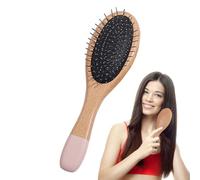 Brosse à cheveux anti-frisottis - Brosse coiffante antistatique, poignée ergonomique portable, conception réduisant les enchevêtrements améliorant la brillance | Soins capillaires confortables et dura