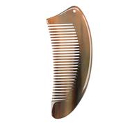 Brosse à cheveux anti-statique à dents larges, peigne à signal naturel, poils en os faits à la main, 18 x 5 x 0,8 cm, peigne antistatique pour homme et femme