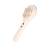 Brosse à cheveux auto-nettoyage - outil de coiffure à poils rétractables, système d'élimination automatique des débris | Technologie ionique anti-statique, peigne de massage du cuir chevelu, vanité am