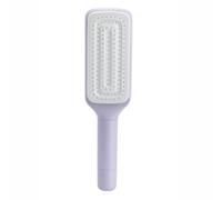 Brosse à cheveux autonettoyante avec poils rétractables | Peigne télescopique rotatif et massant