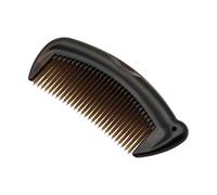 Brosse à cheveux avec bouton pression - Peigne de soin du cuir chevelu avec dents douces pour réduire et masser les curfs - Pour les voyageurs et le bureau