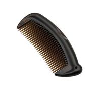 Brosse à cheveux avec bouton pression - Peigne de soin du cuir chevelu avec dents douces pour réduire et masser les curfs - Pour les voyageurs et le bureau - Brosse à cheveux de voyage