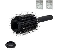 Brosse à Cheveux avec Compartiment Secret, Diversion Safe, Brosse à Cheveux Peigne Diversion, Contenant une cachette pour Bijoux, Argent et Objets de Valeur, compris 2 sacs étanches à l'eau et à l'air