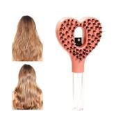 Brosse à cheveux avec fonction de pulvérisation d'eau, peignes 2 en 1 en forme de cœur pour