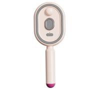 Brosse à cheveux avec jet d'eau, brosse de pulvérisation pour cheveux - Massage sur coussin d'air et peigne autonettoyant en un clic, lisseur à vapeur pour lisseur vapeur