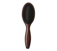 Brosse à cheveux avec manche en bois, peigne de coiffage avec poils | Brosse de massage douce pour cuir chevelu, poils lisses, démêlants, coiffage quotidien confortable pour femmes, hommes