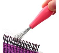 Brosse à cheveux avec manche pour enlever la laine et la poudre