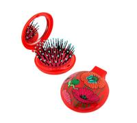 Brosse à cheveux avec miroir - Lady Retro