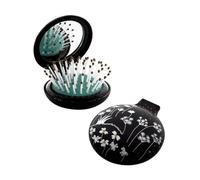 Brosse à cheveux avec miroir - Lady Retro