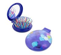 Pylones - Brosse à Cheveux Miroir 2 en 1 - Lady Retro - Blue Palette