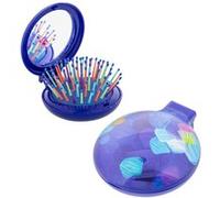 Pylones - Brosse à Cheveux Miroir 2 en 1 - Lady Retro - Blue Palette