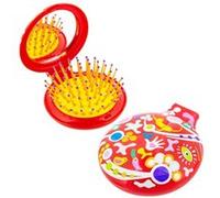 Brosse à cheveux avec miroir - Lady Retro Célébration - Pylones 9 G